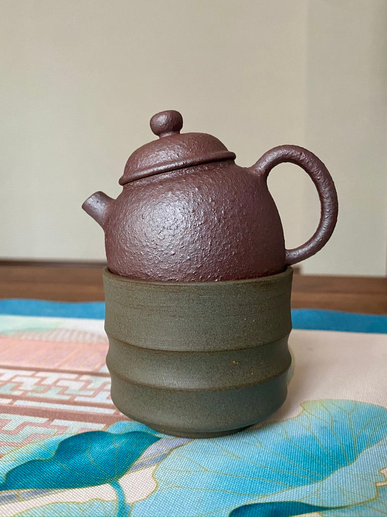 Little Gourd (80 ml) High-Fire Zi Ni Yixing Teapot