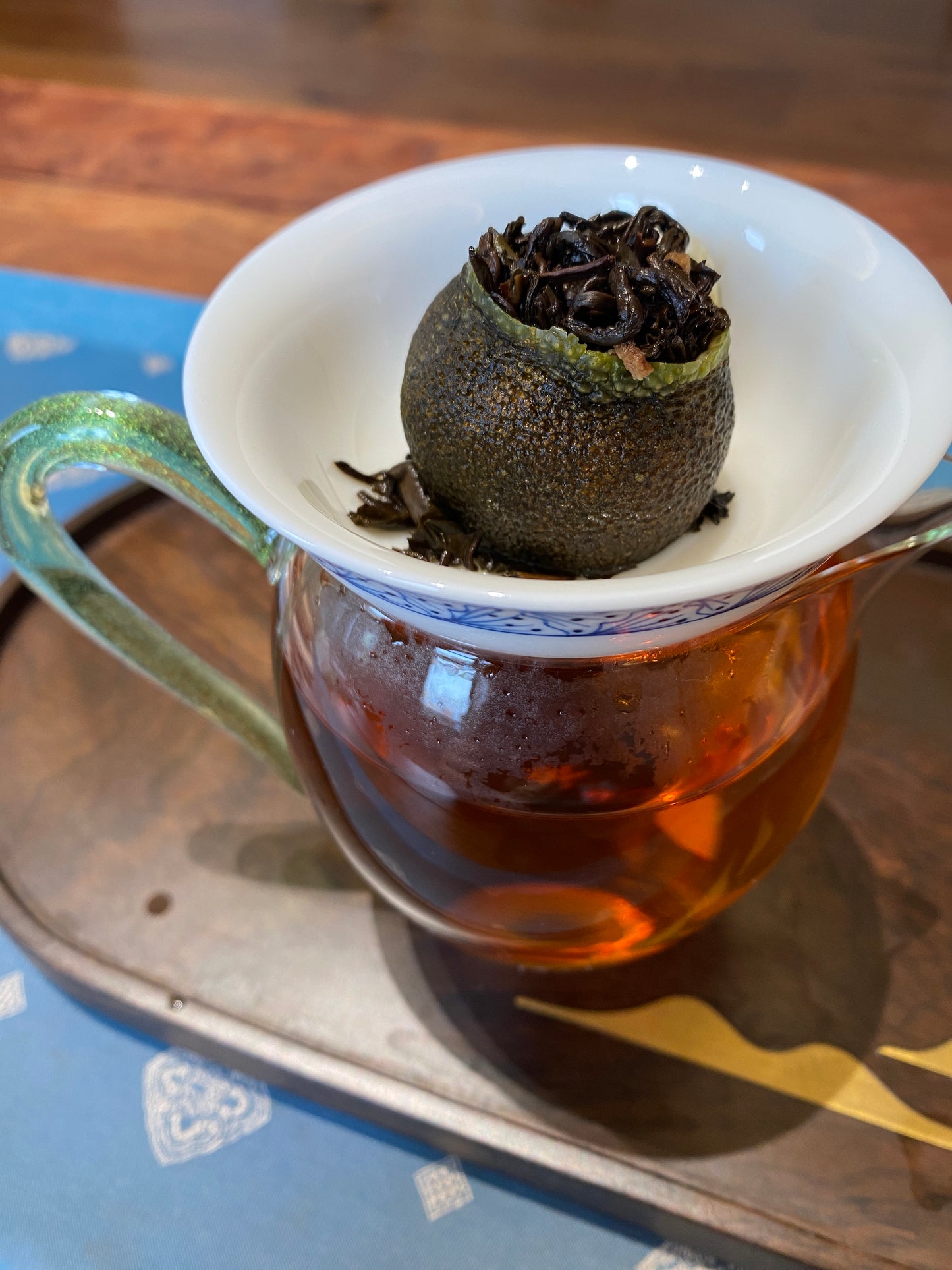 2018/2023 Xiao Qing Gan “Little Tangerine” Tibetan Tea