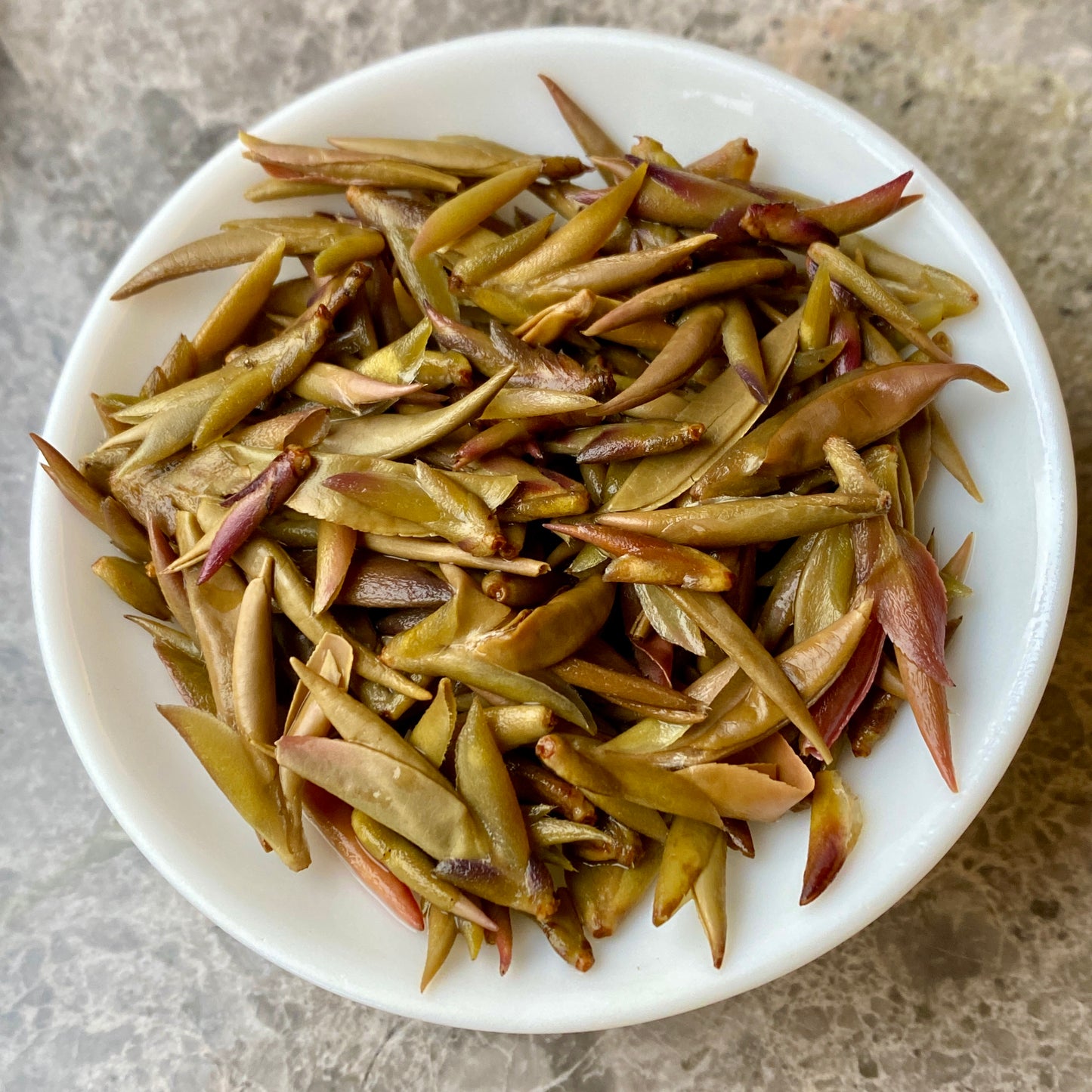 2023 Bangdong Wild Purple Ya Bao White Tea from Yunnan