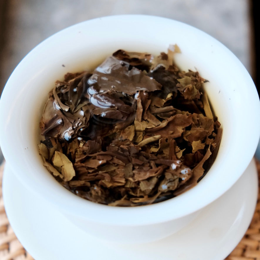 2021 Nanlie Gu Shu White Tea Cake from Yunnan