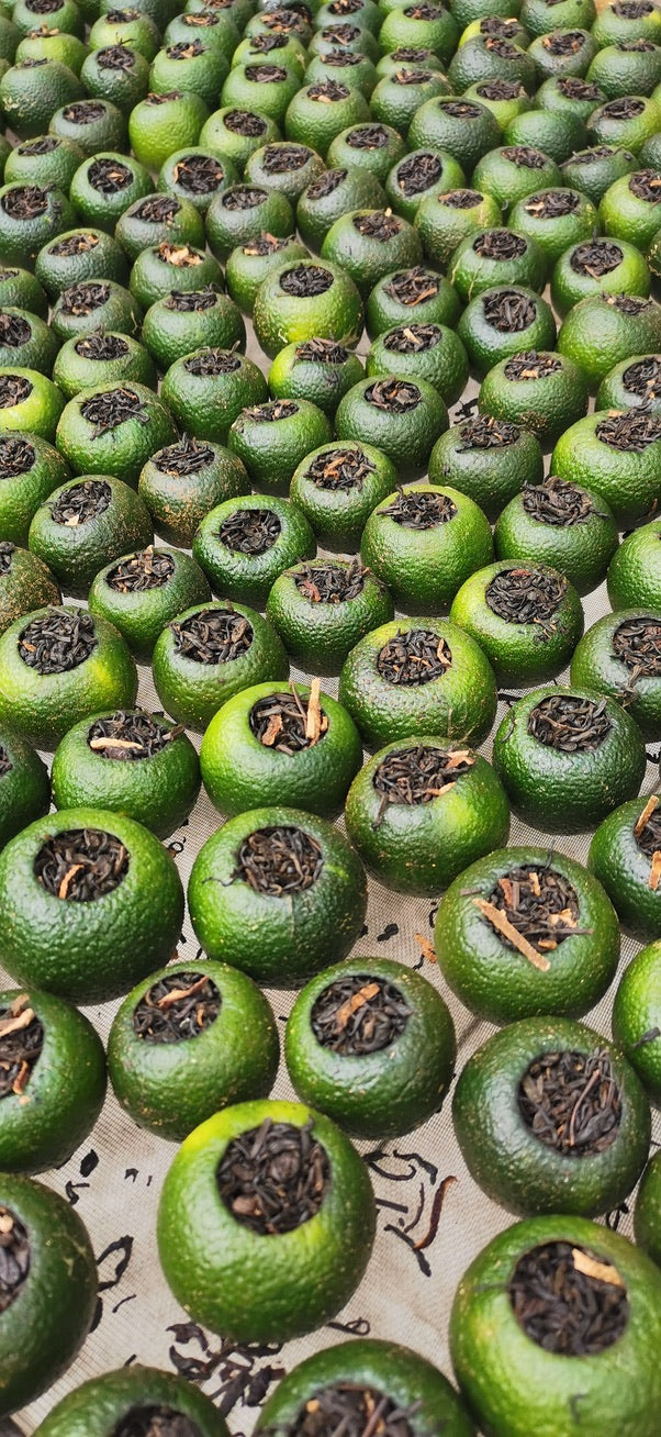 2018/2023 Xiao Qing Gan “Little Tangerine” Tibetan Tea