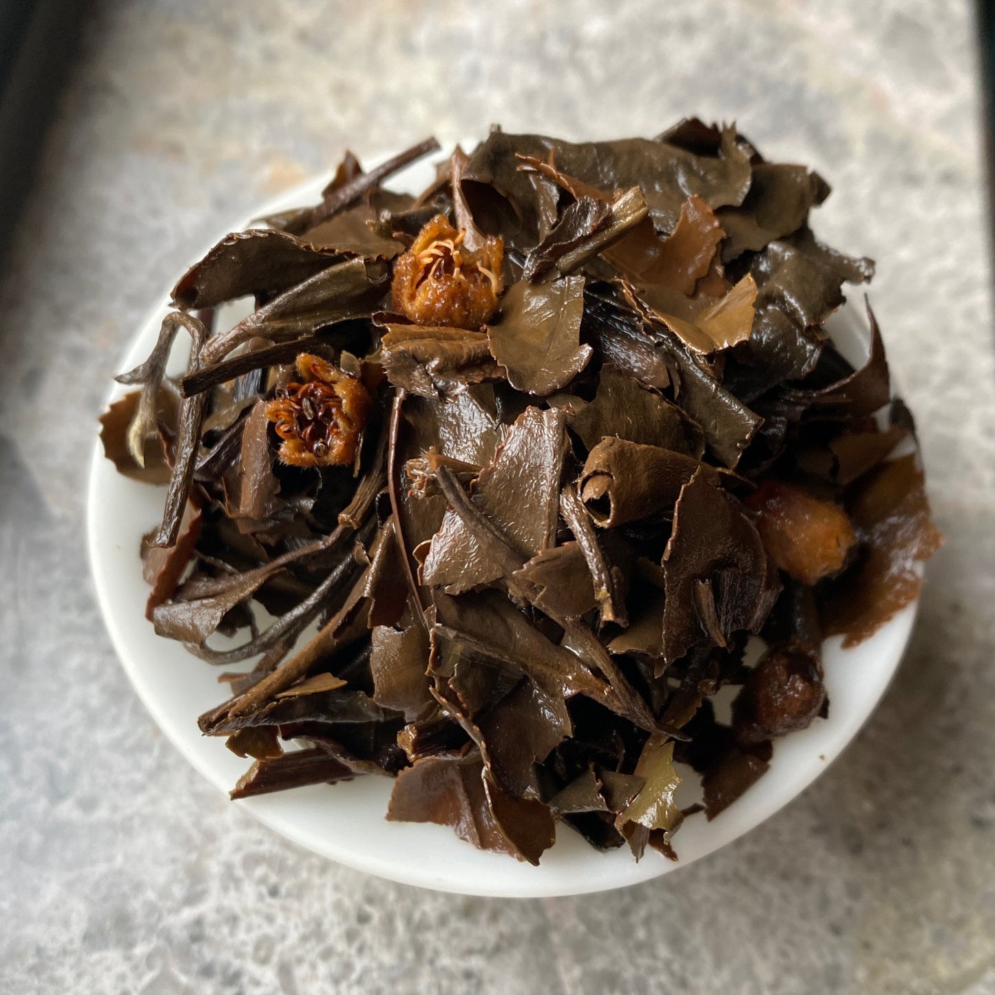 2018 Loquat Flower Aged White Tea Coin