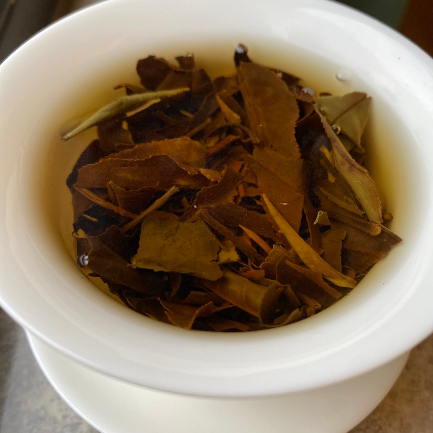 2016 Autumn Aged Shou Mei White Tea Biscuit