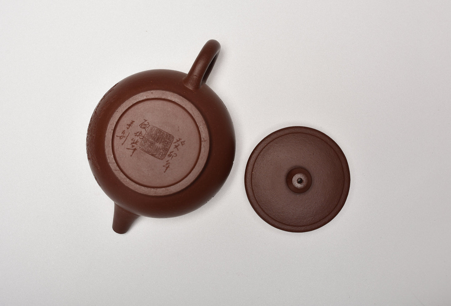 Bian Fu (120ml) Dicaoqing Clay Yixing Teapot