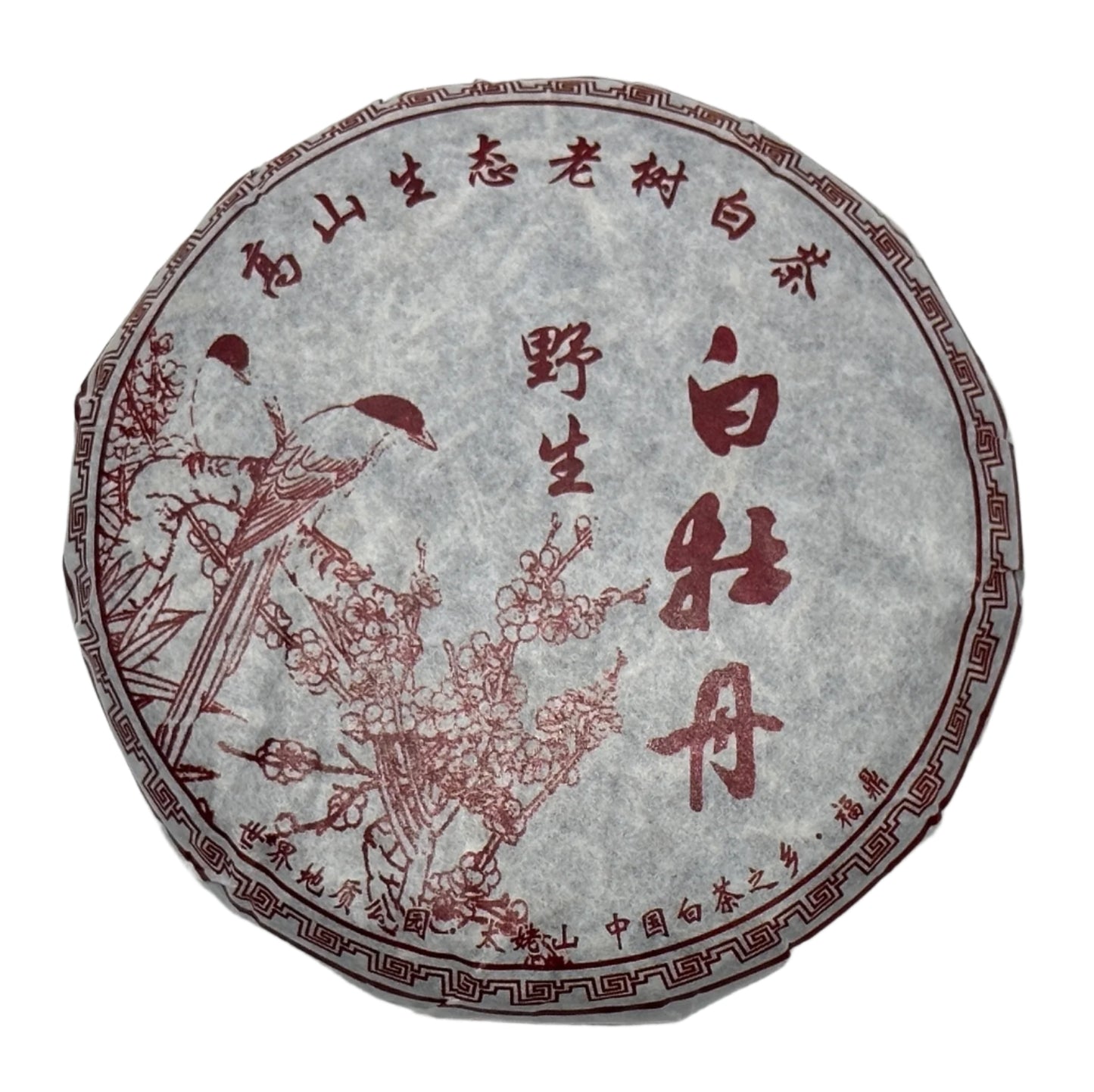 2019 Bai Mu Dan “White Peony” White Tea Cake