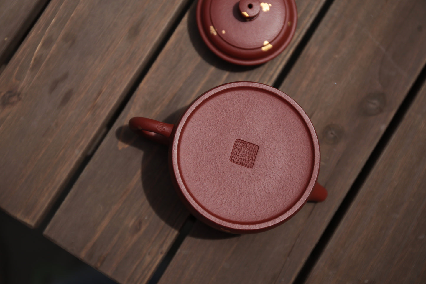 Gold Splashed De Zhong (130ml) Xiao Mei Yao Zhu Ni Yixing Teapot