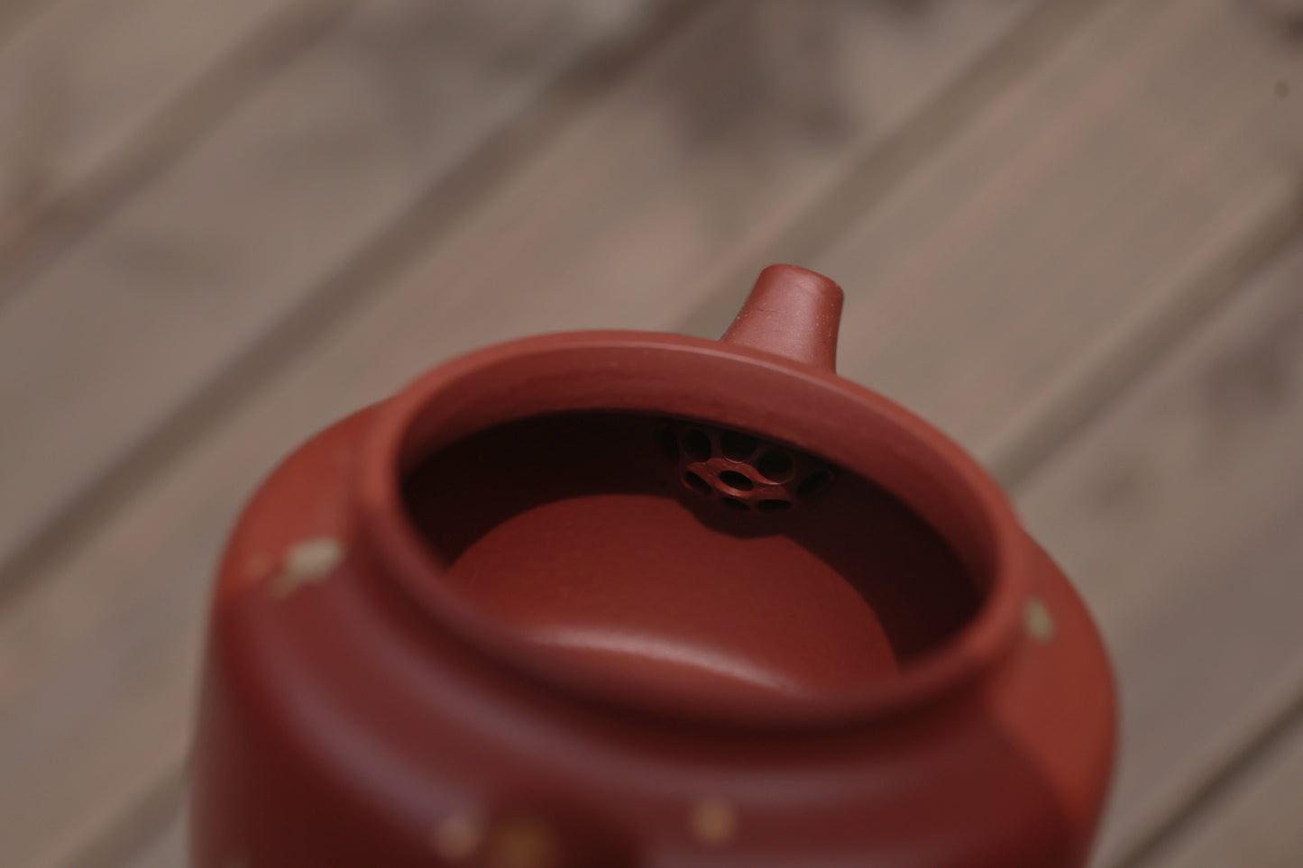 Gold Splashed De Zhong (130ml) Xiao Mei Yao Zhu Ni Yixing Teapot