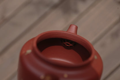 Gold Splashed De Zhong (130ml) Xiao Mei Yao Zhu Ni Yixing Teapot