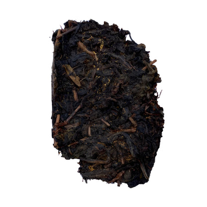 2014 Golden Flower Red Fu Zhuan "Fu Brick" Black Tea