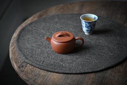 Han Wa (120ml) Red Jiang Po Ni Clay Yixing Teapot