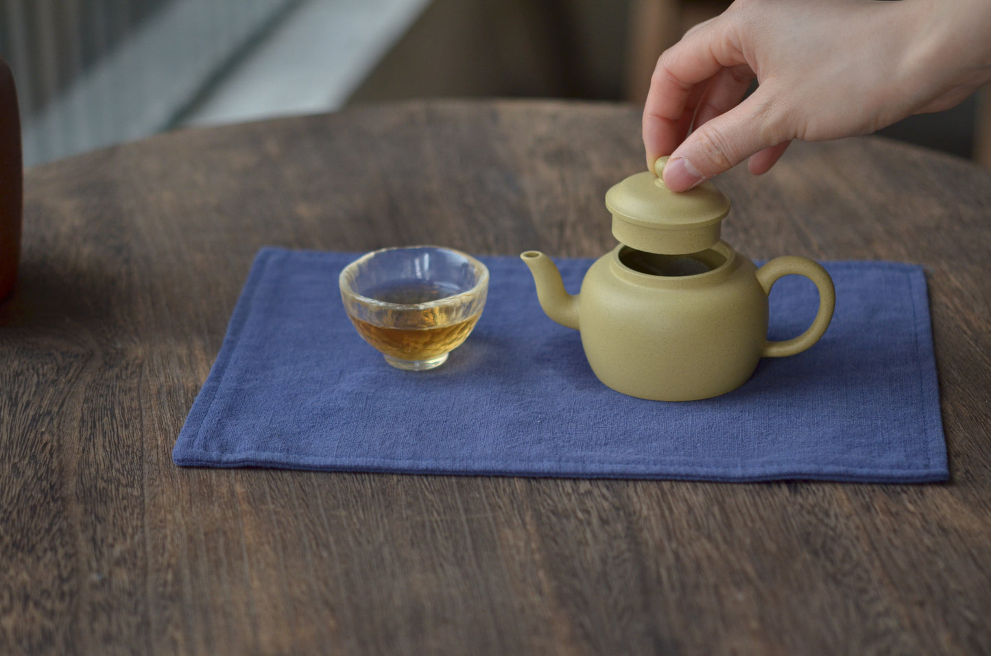 Gong Deng (150ml) Ben Shan Lv Ni Yixing Teapot