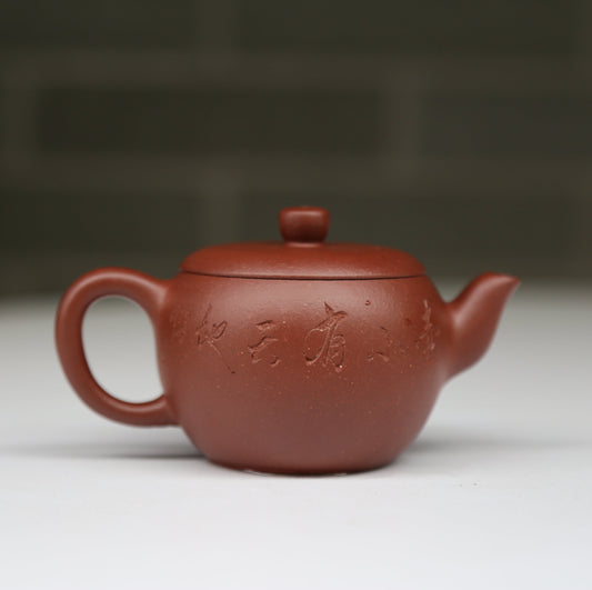 Little Apple (120ml) Dicaoqing Clay Yixing Teapot